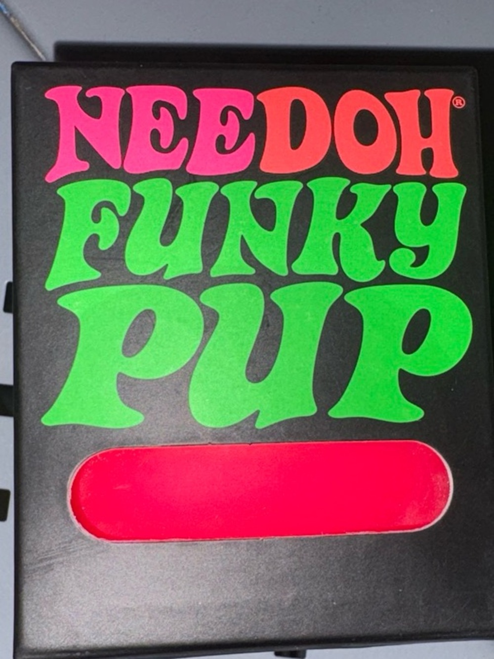 NEEDOH Funky Pup Creative Play Putty - Pink and Green